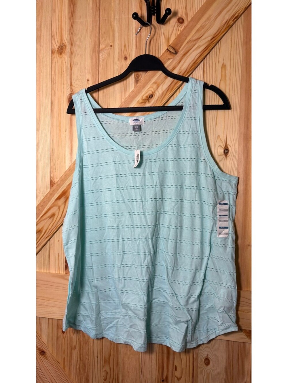 Old Navy XXL Light Blue Sleeveless Tank Top NWT